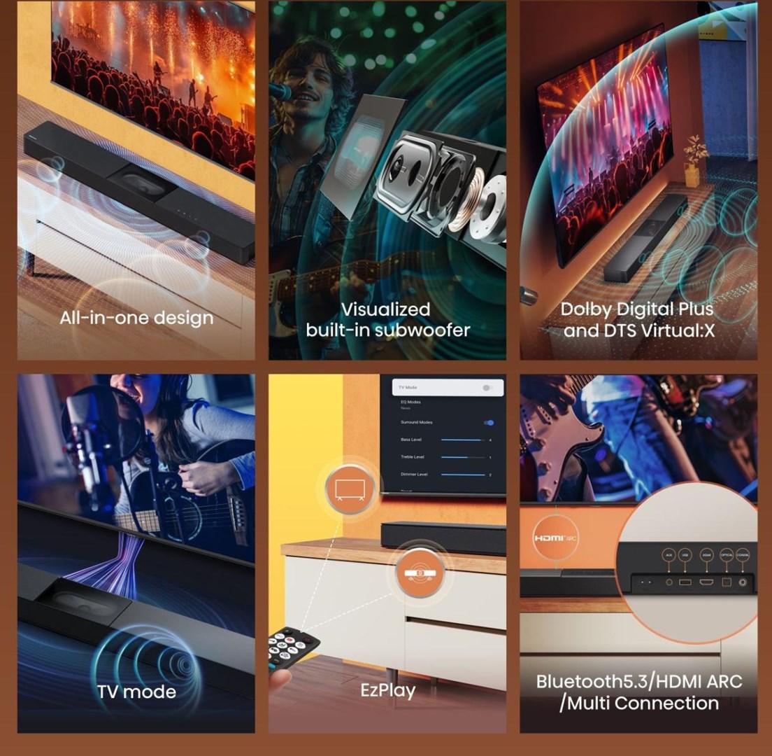 Hisense HS2000 2.1 channels 240