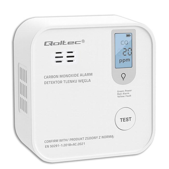 Qoltec 52577 Wireless Carbon monoxide (CO)