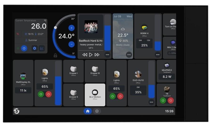 Shelly Display XL Wi-Fi Bluetooth Smart