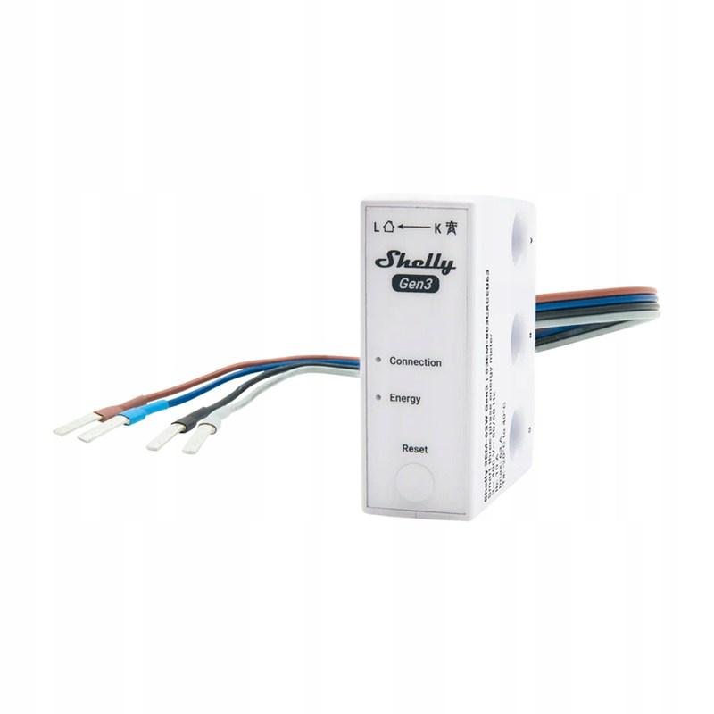 SHELLY WiFi 3EM-63W Gen3 1/3-Channel Power