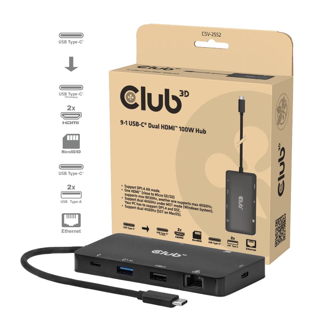 CLUB 3D CLUB3D 9-1 Dual HDMI™