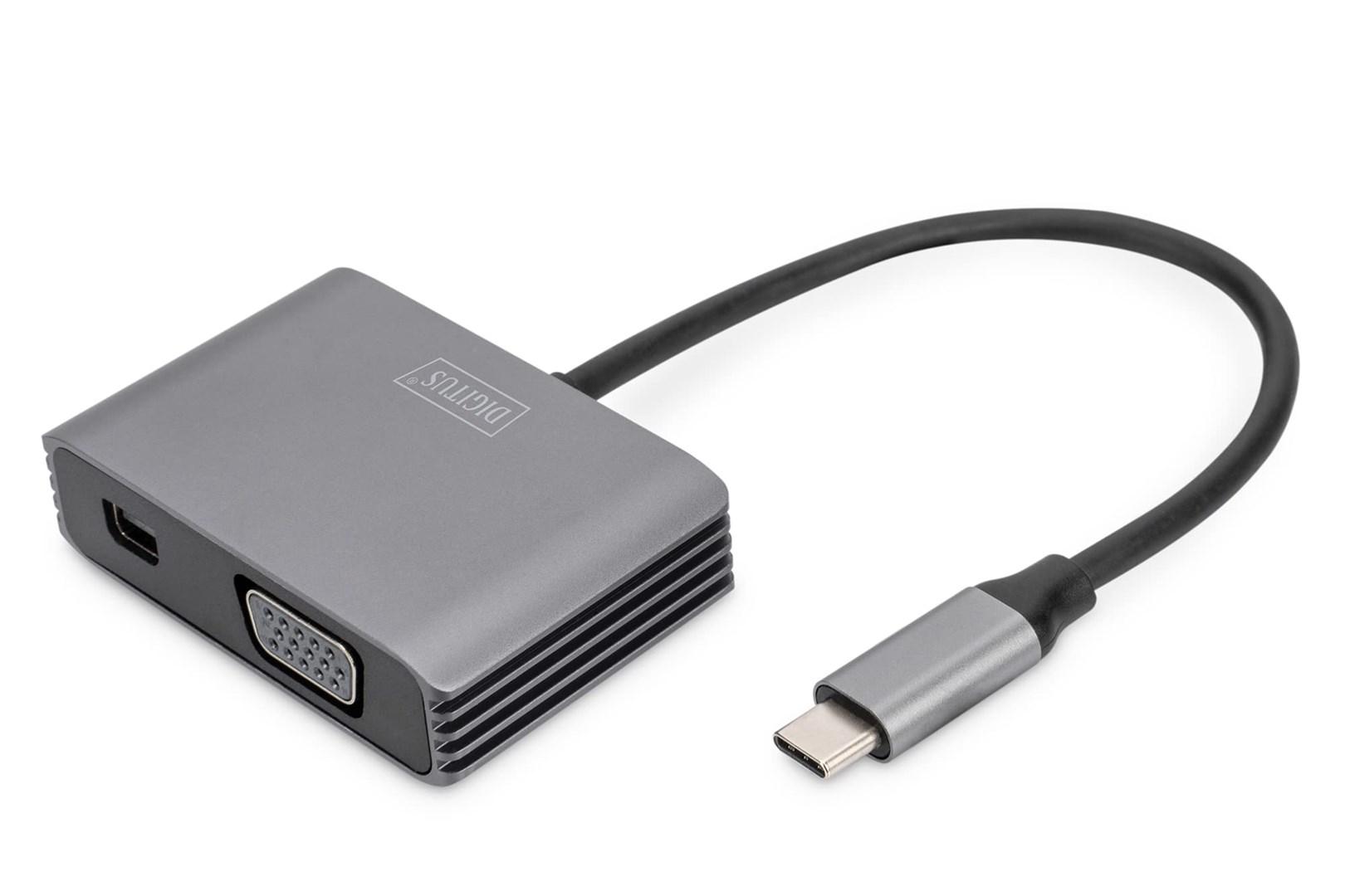 DIGITUS Adapter USB-C St. -> VGA