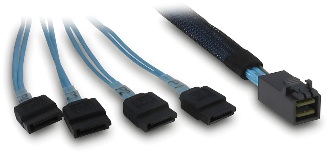 Inter-Tech SFF-8643 - 4x SATA/SAS 0