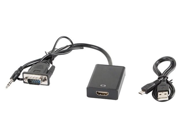 Lanberg AD-0021-BK video cable adapter 0