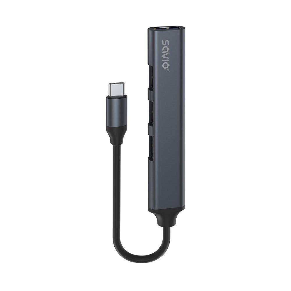 SAVIO AK-71 USB-C hub - 3