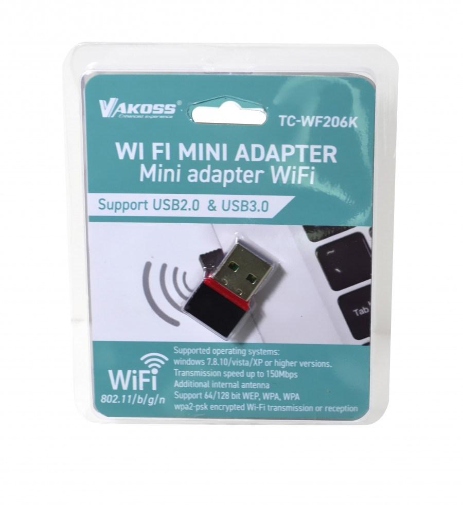 Vakoss TC-WF206K USB WLAN (Wi-Fi) Network