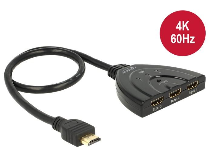 DeLOCK 18600 video switch HDMI
