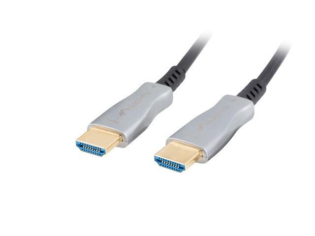 Lanberg CA-HDMI-20FB-0500-BK optical cable HDMI M/M