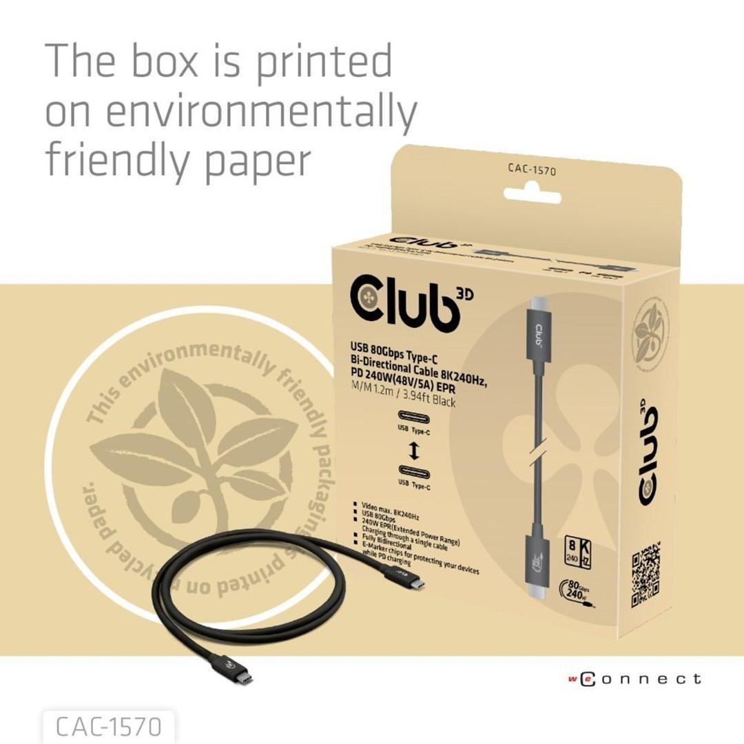 CLUB 3D CLUB3D USB 80Gbps Certified