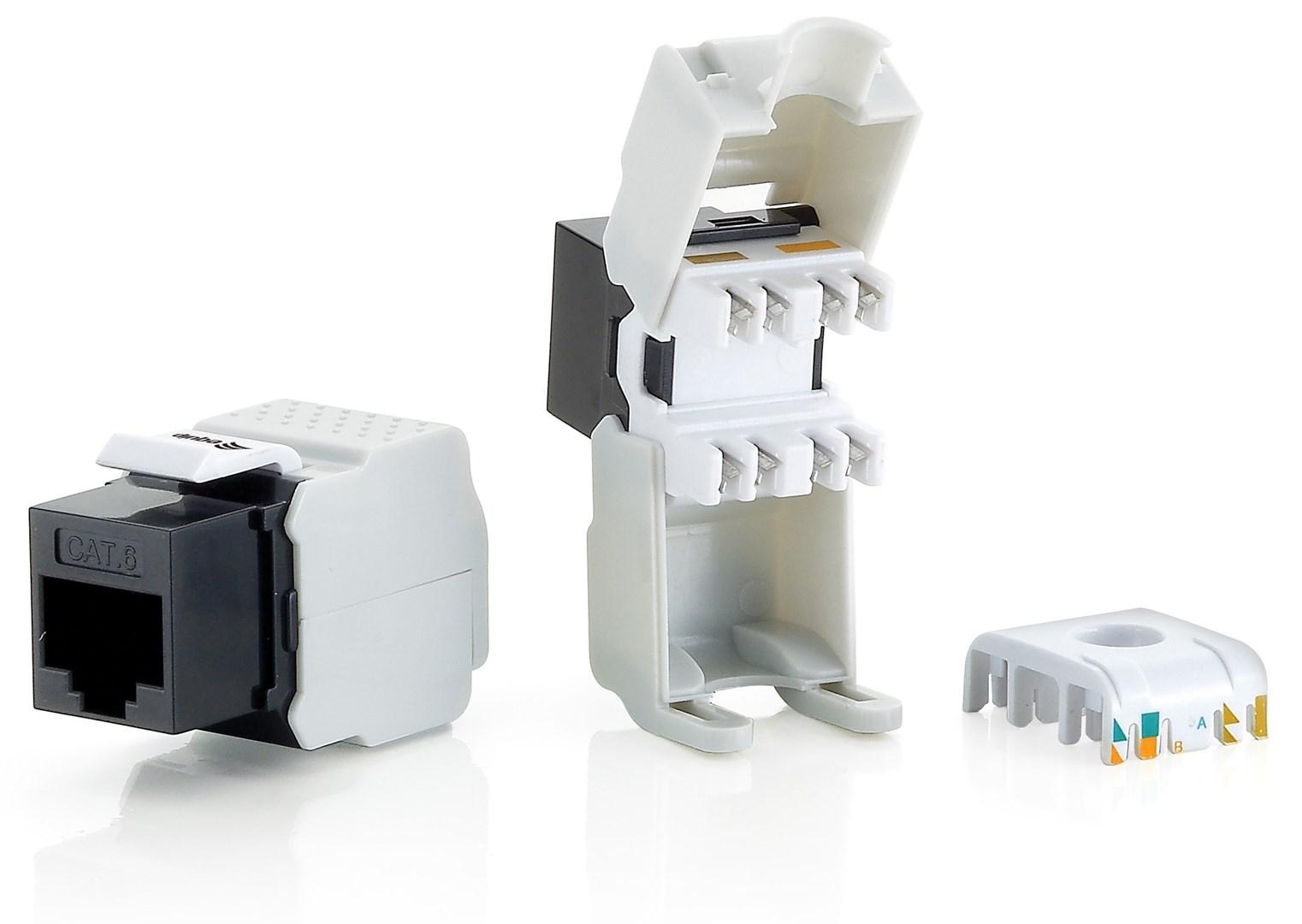 Equip Cat.6 Unshielded Keystone Jack
