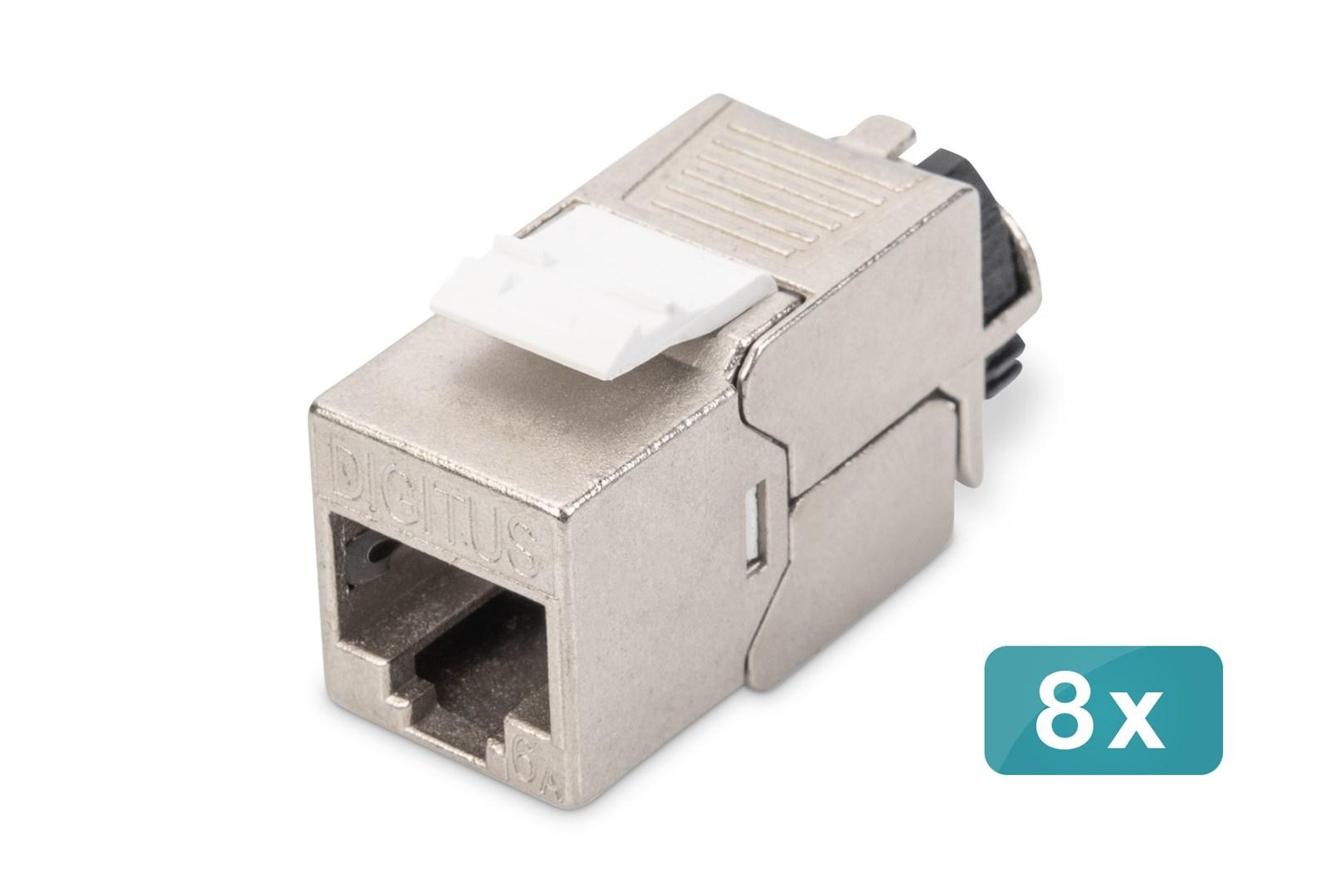 Digitus CAT 6A Keystone module, shielded