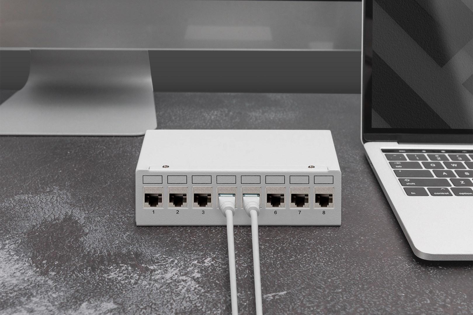 Digitus CAT 6A Keystone module, shielded