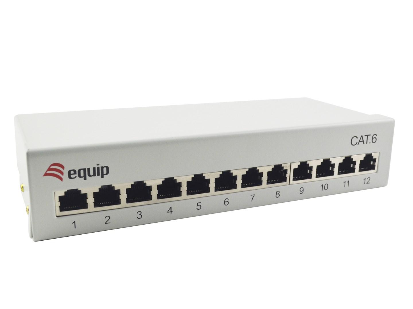 Equip 12-Port Cat.6 Desktop Patch