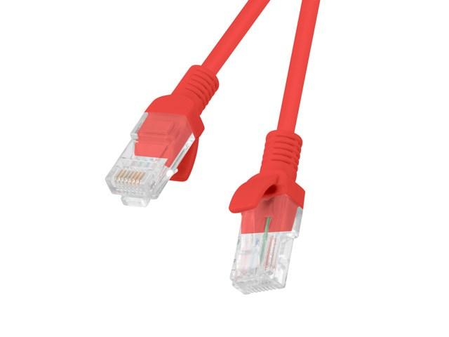 Lanberg PCU5-10CC-0025-R networking cable Red 0