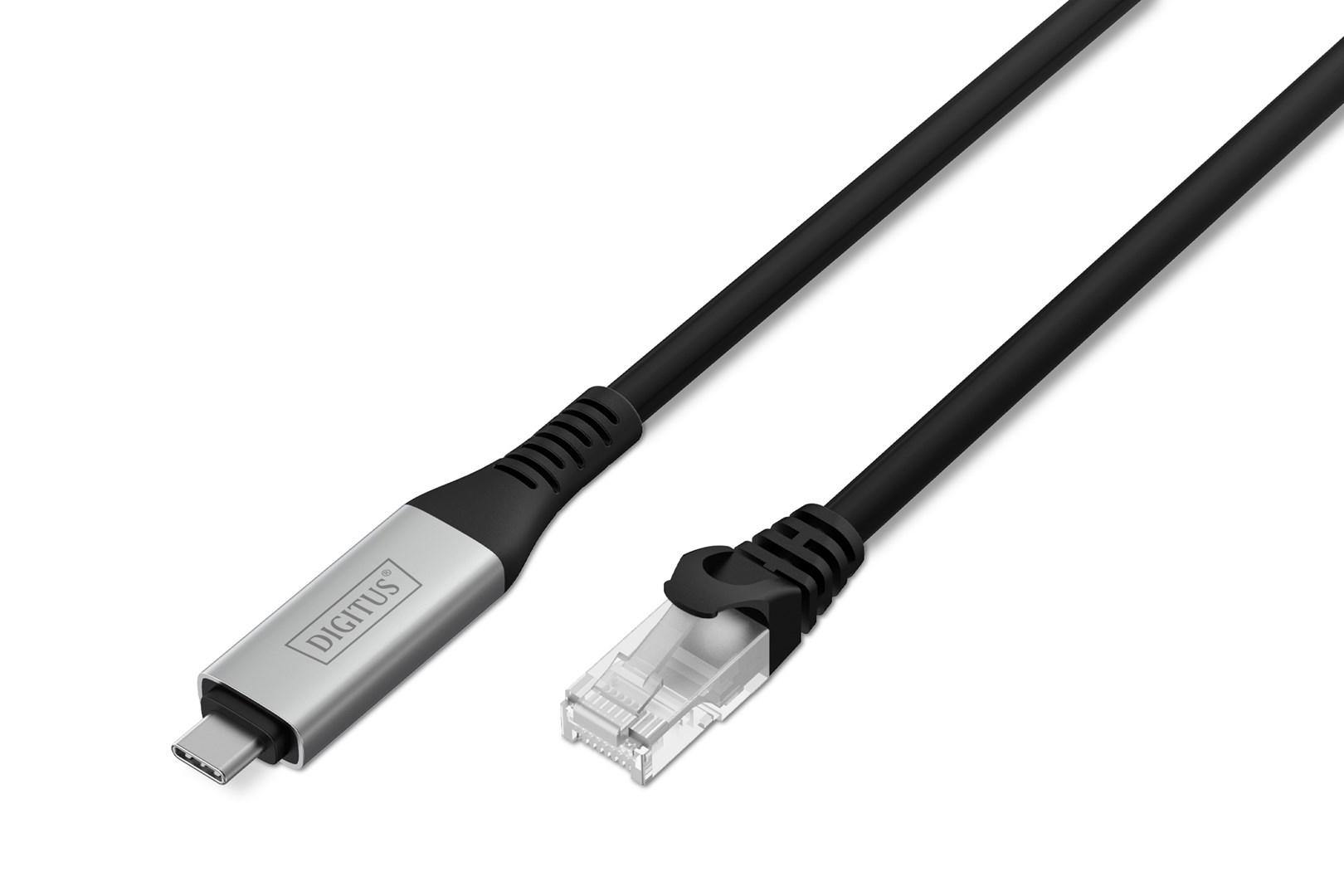 Digitus USB-C - RJ45 Ethernet cable