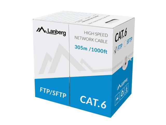LANBERG CABLE UTP CAT.6 305M