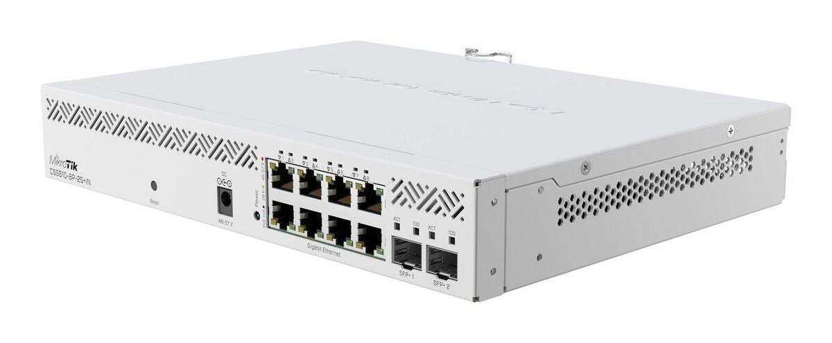 MikroTik Cloud Router Switch CSS610-8P-2S+IN No