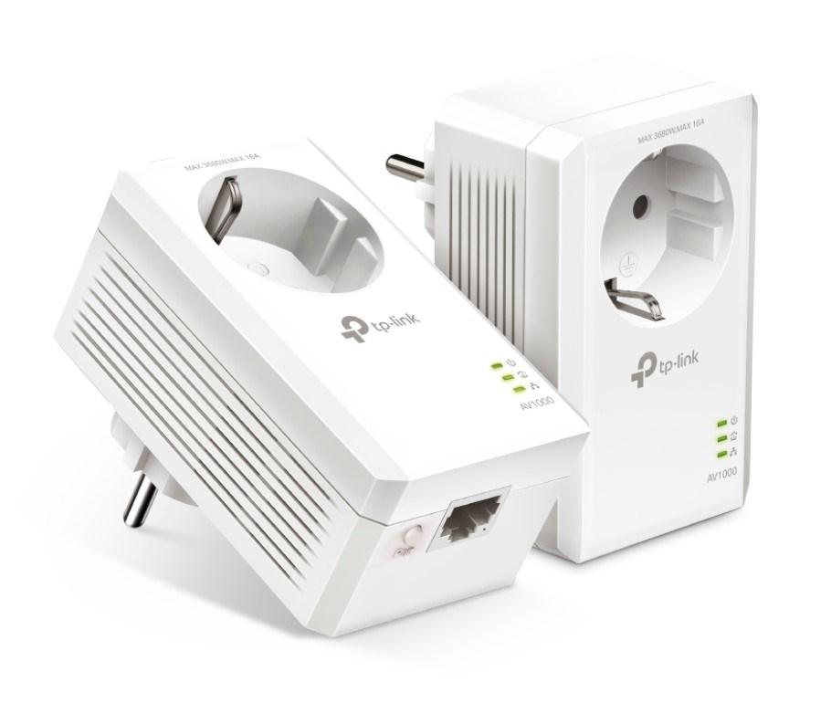 TP-Link AV1000 Gigabit Passthrough Powerline Starter