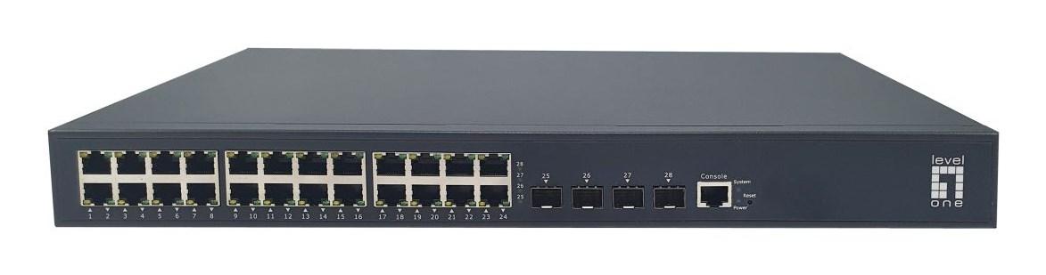No name LevelOne 28-Port L3 Lite