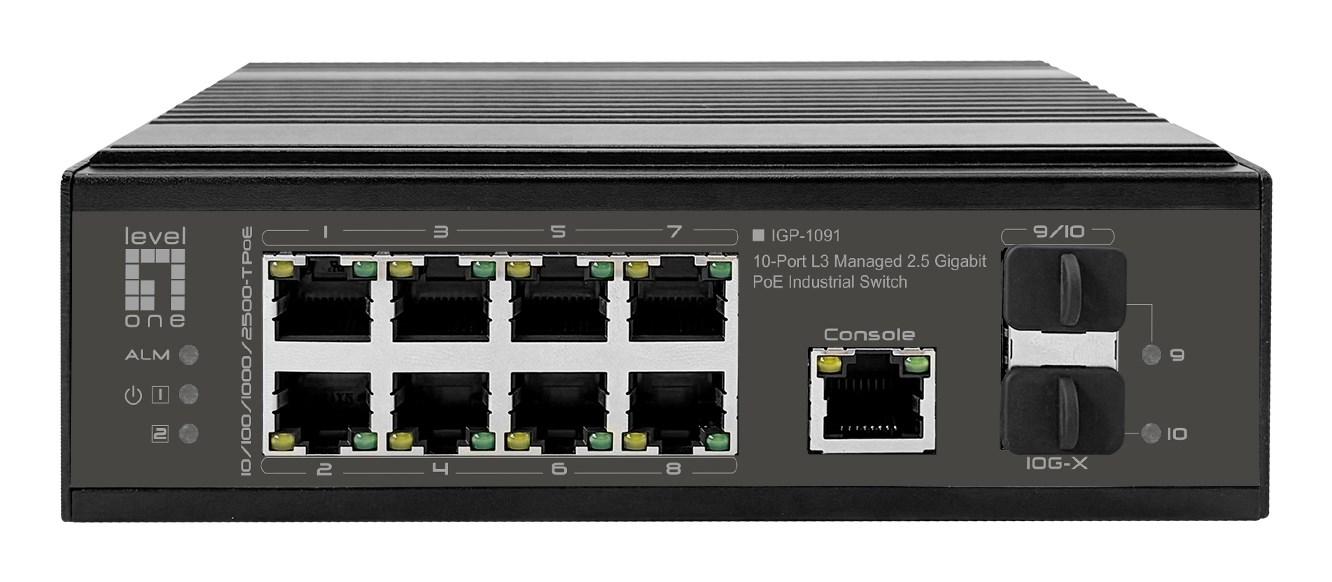No name LevelOne IGP-1091 10-Port L3