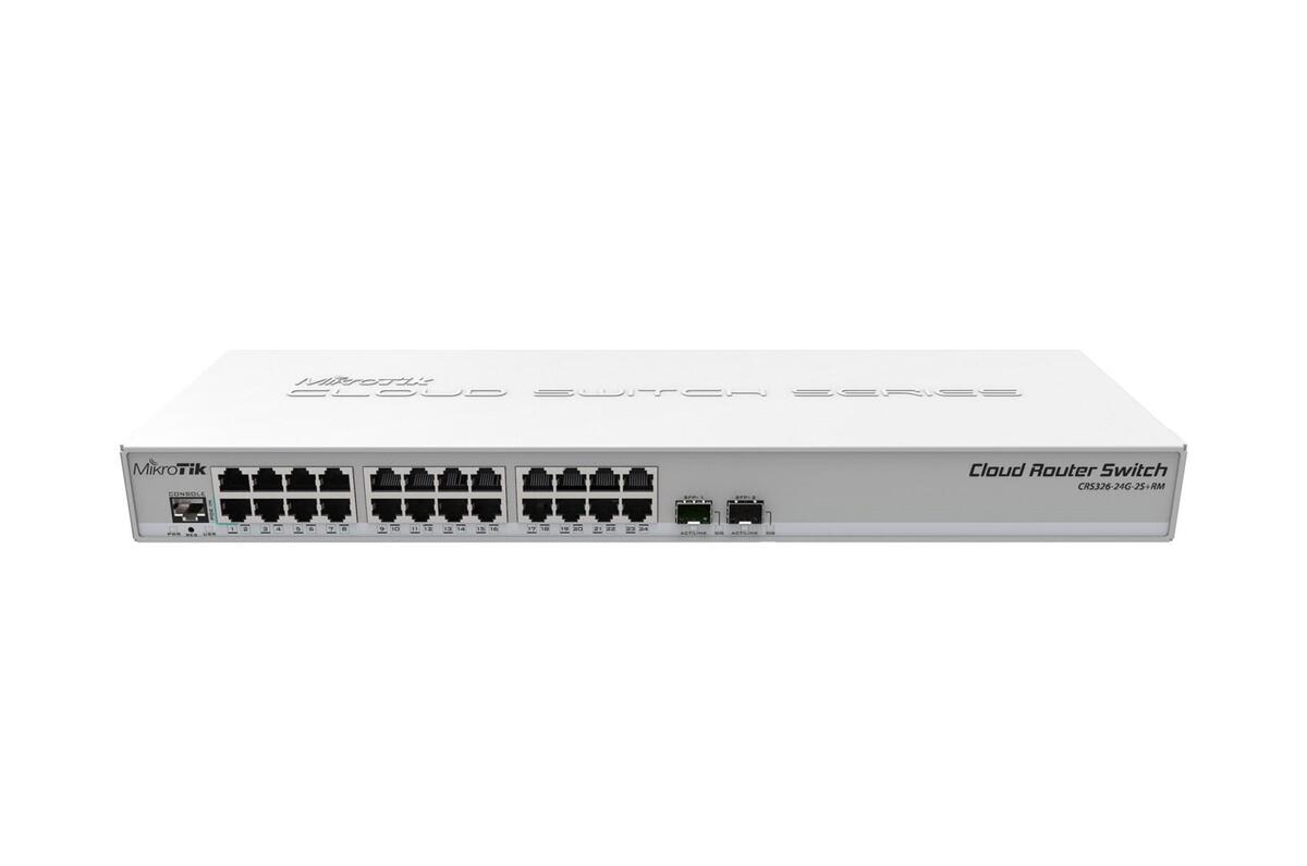 Mikrotik CRS326-24G-2S+RM network switch Managed L2