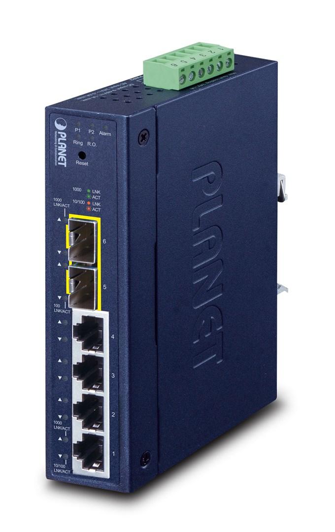 PLANET Industrial L2/L4 4-Port Managed L2/L4