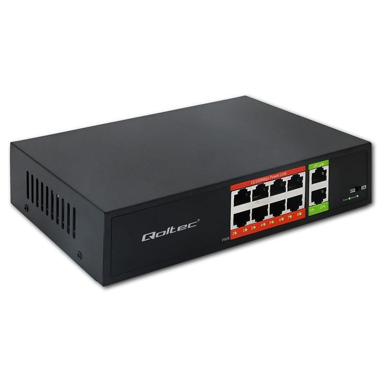 Qoltec Przełącznik sieciowy SWITCH Fast Ethernet