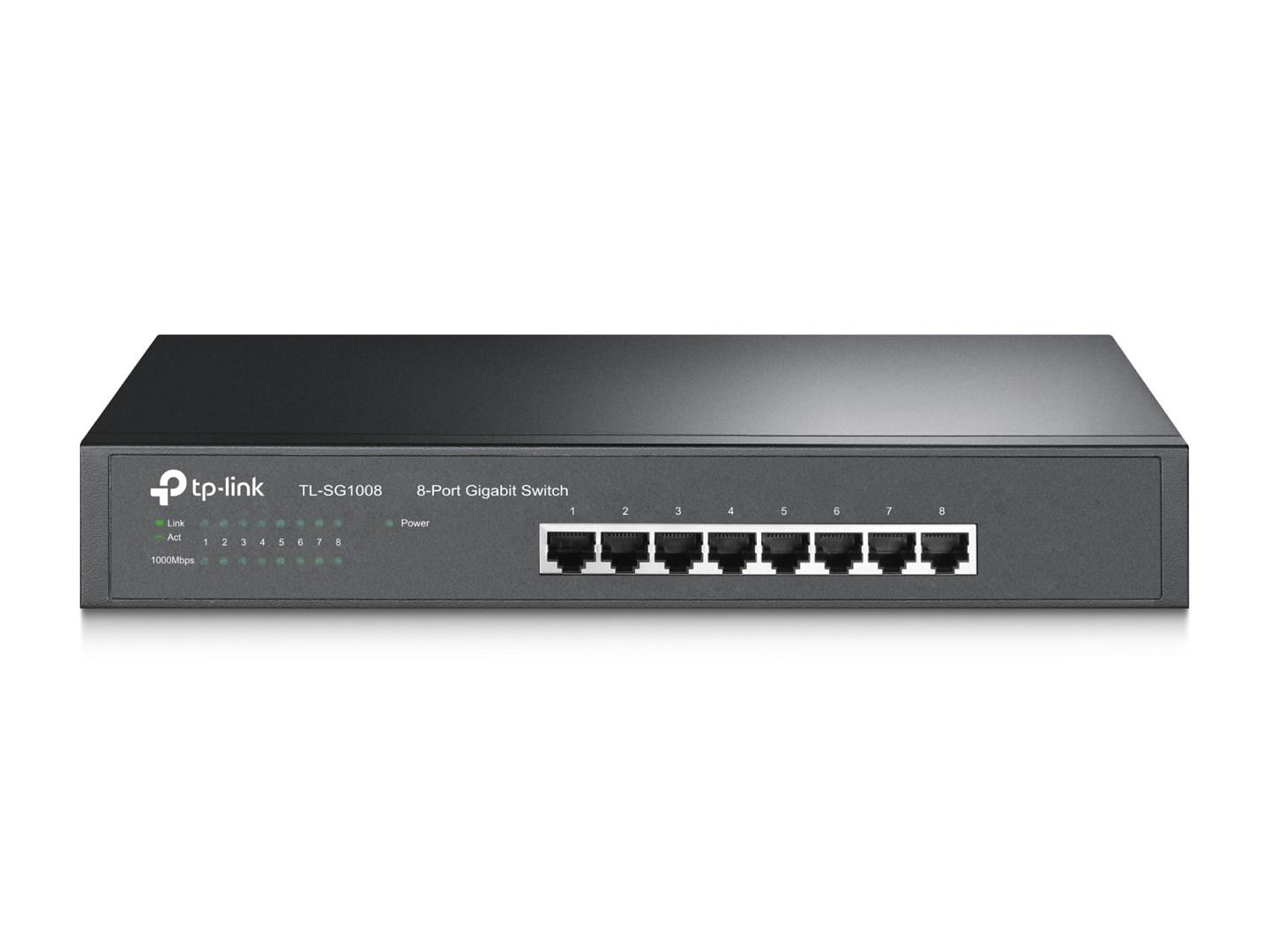 TP-Link TL-SG1008 network switch Unmanaged Gigabit