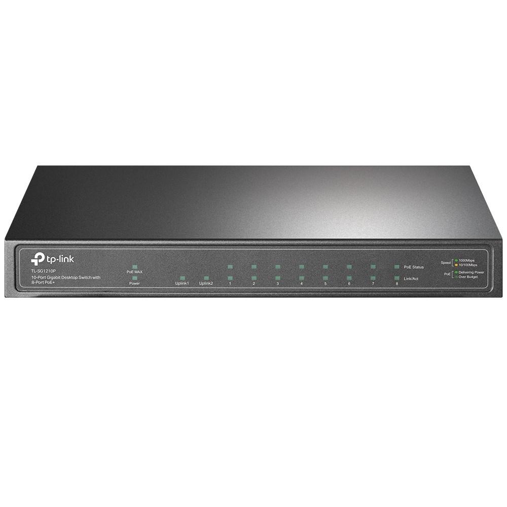 TP-Link TL-SG1210P network switch Unmanaged Gigabit