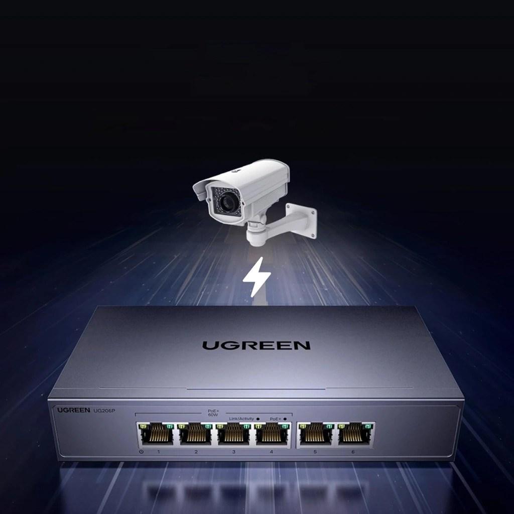 Ugreen 6-port Ethernet switch 1 Gbps