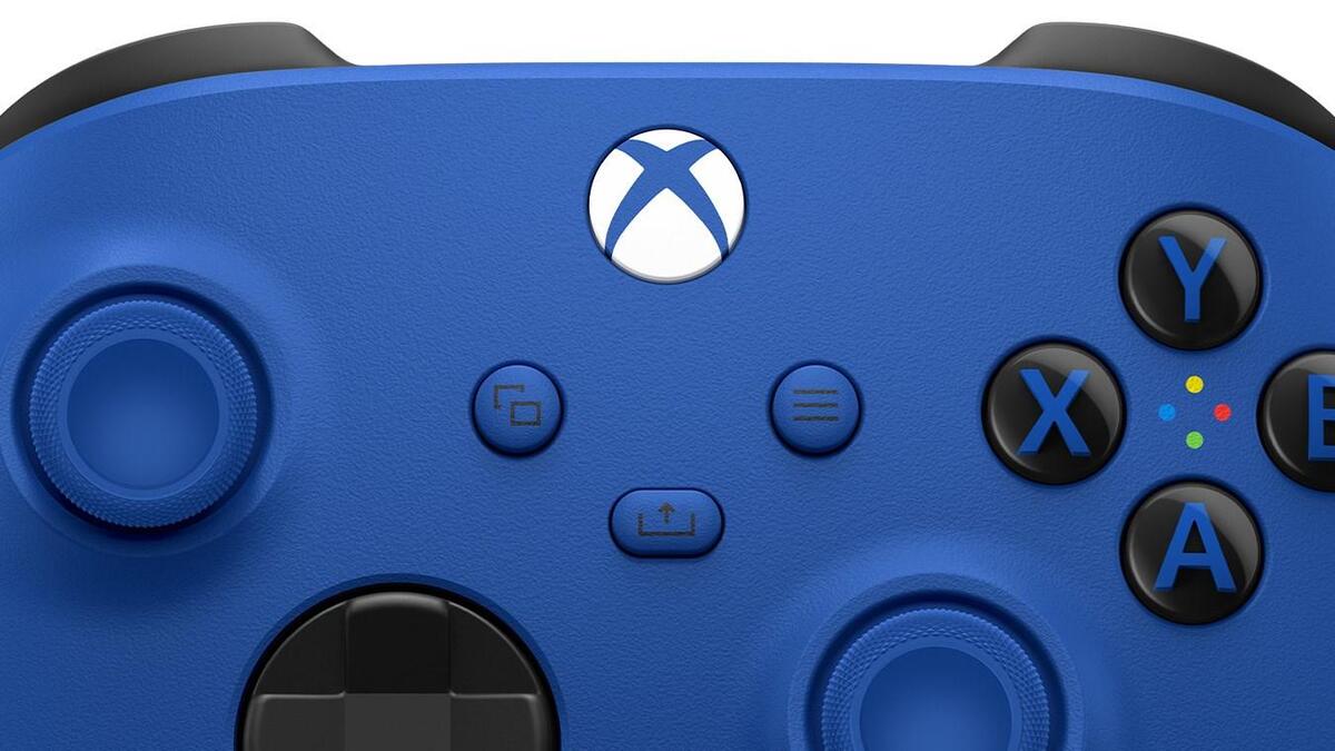 Microsoft Xbox Wireless Controller Blue Bluetooth/USB