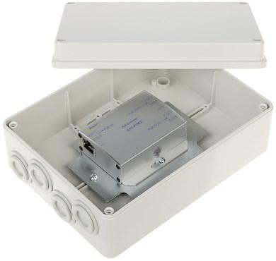 POE EXTENDER IN HERMETIC ENCLOSURE FOR