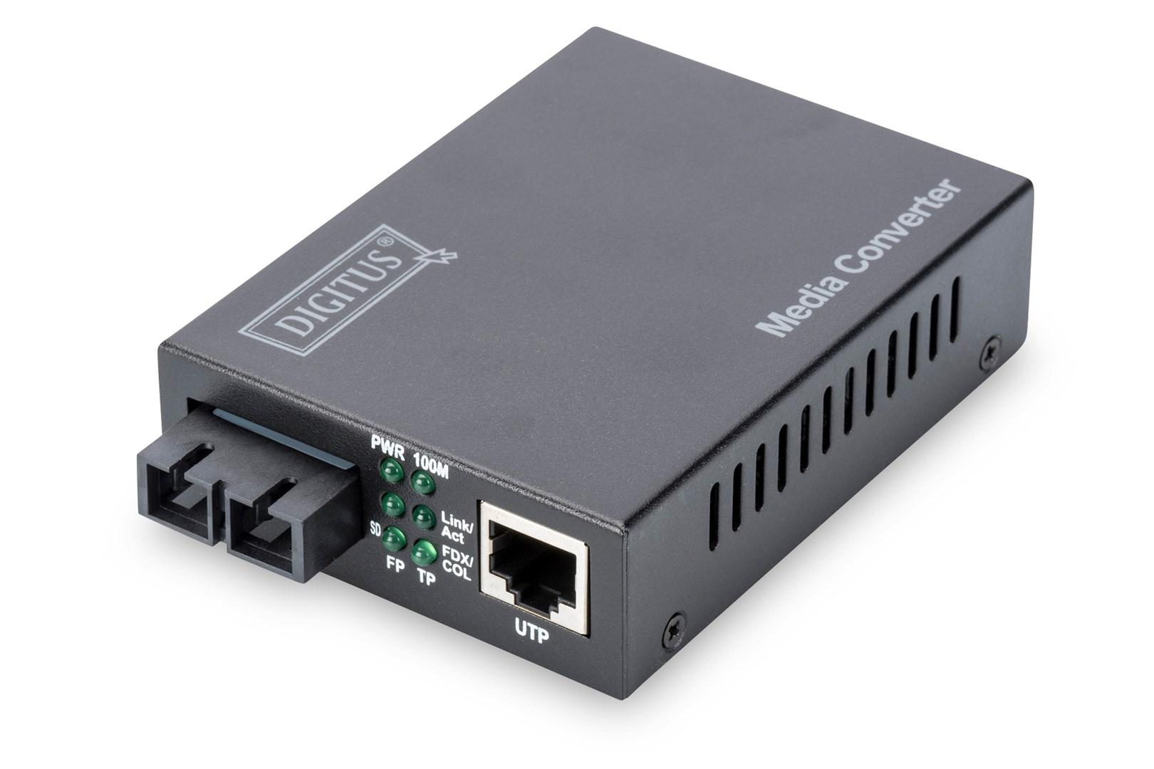 Digitus Fast Ethernet Media Converter, RJ45
