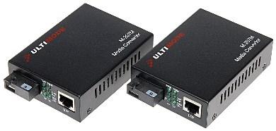 No name Media converter single-mode set