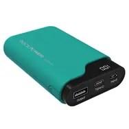 No name RealPower Powerbank PB-7500C grĂĽn