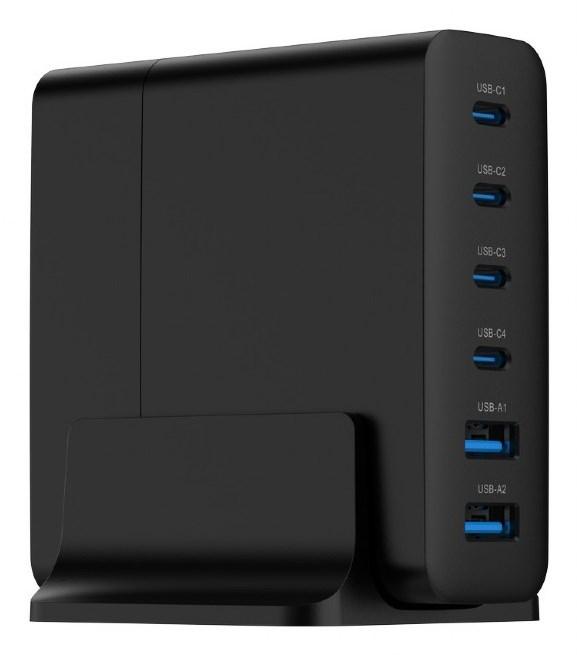 Gembird TA-UC-2A4C-PD75-01-BK mobile device charger Universal