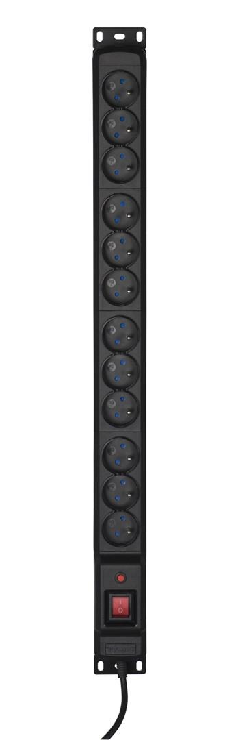 Activejet COMBO 12 socket power strip