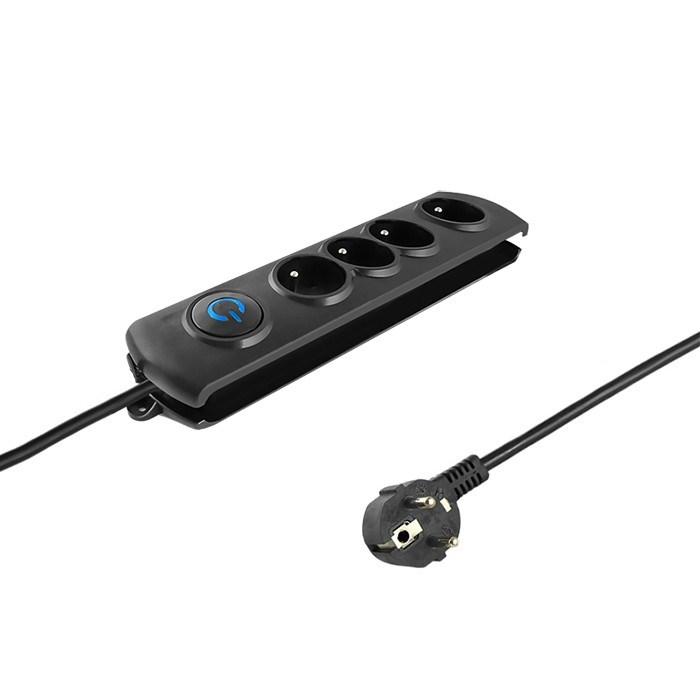 Qoltec 50104 surge protector 4 AC