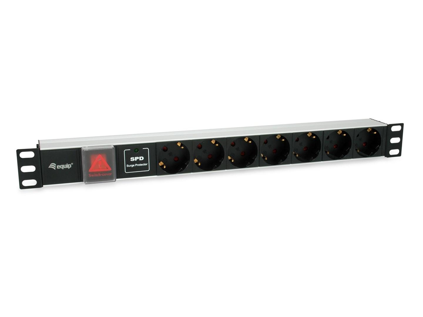 Equip 7-Outlet German Power Distribution Unit