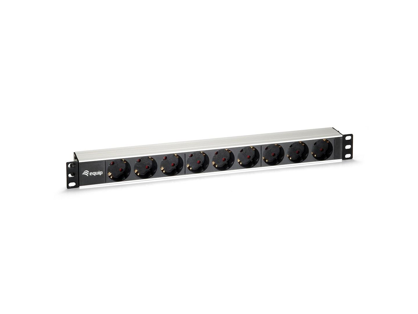 Equip 9-Outlet German Power Distribution Unit