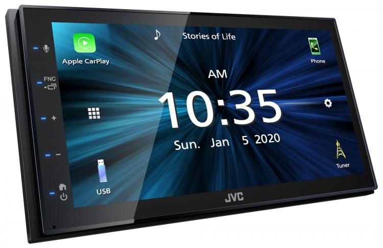 JVC KW-M560BT car media receiver Black