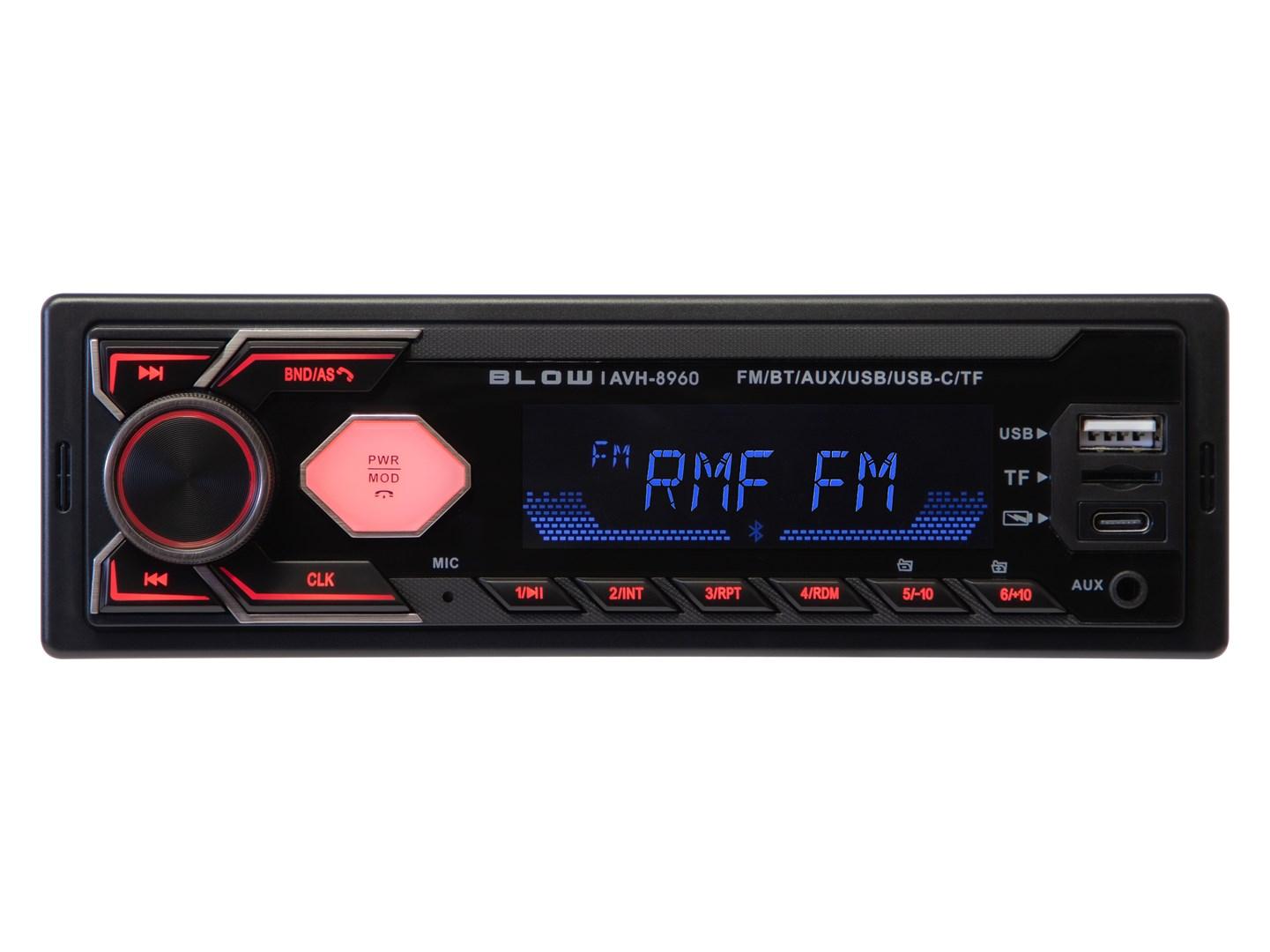Radio BLOW AVH-8960 RDS MP3/USB/micro SD/BLUETOOTH