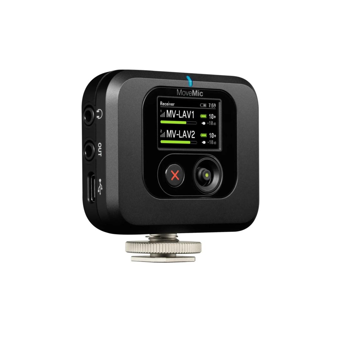 Shure MV-R-Z6 wireless microphone receiver Camera