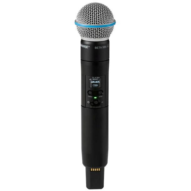Shure SLXD2+/B58=-G65 - handheld transmitter with