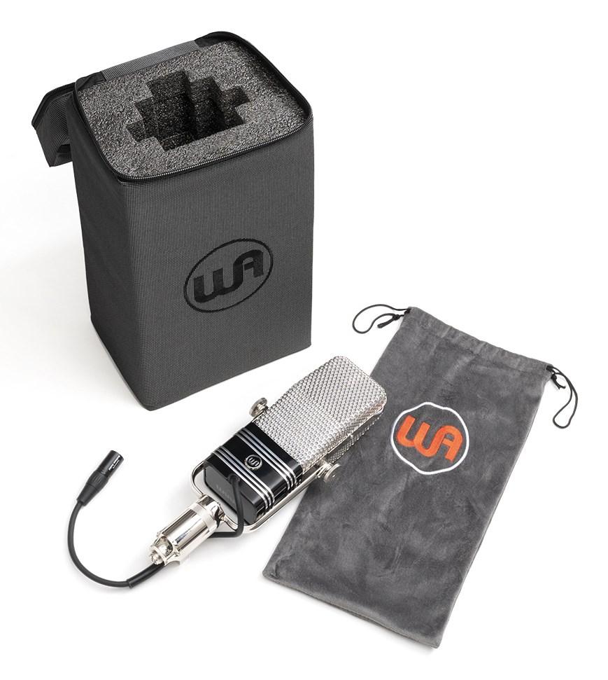 Warm Audio WA-44 microphone Black, Stainless