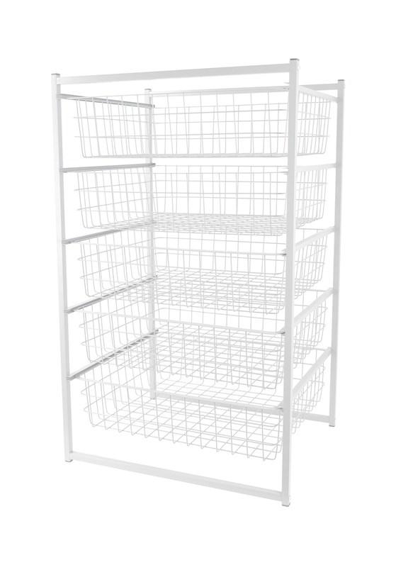 No name DRAWER BLOCK 89X45X55CM 5-LAYER