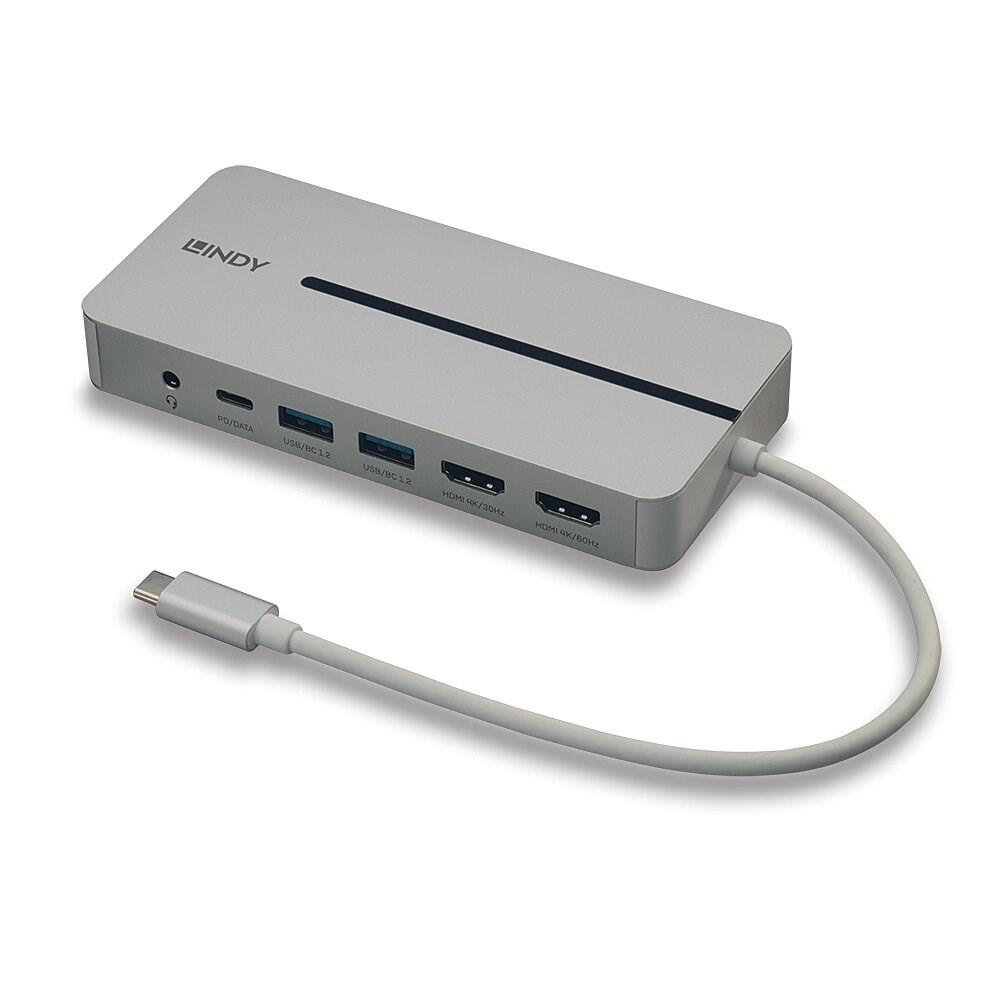 Lindy DST-Mx Duo USB-C Laptop/MacBook Mini