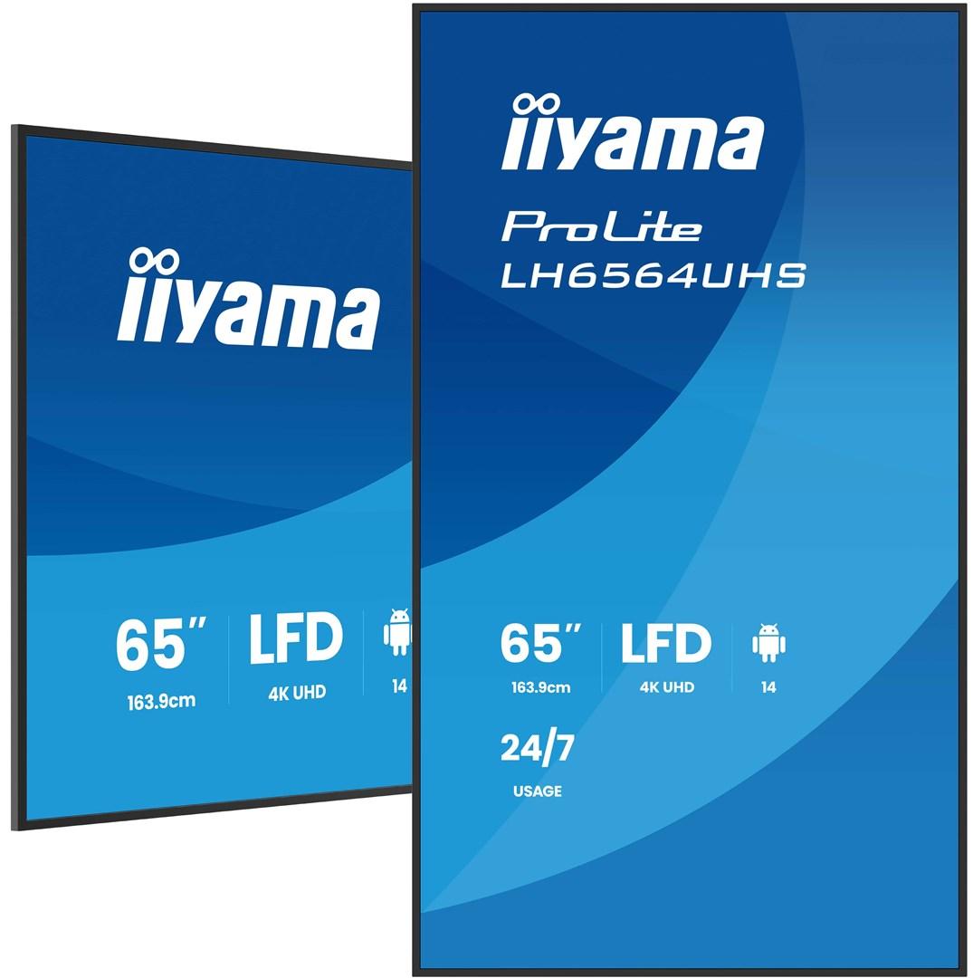 Iiyama LH6564UHS-B1AG Signage Display Digital signage