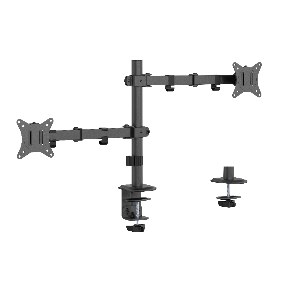 Gembird MA-D2-03 Adjustable desk mounted double