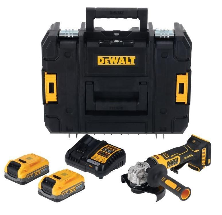 DEWALT SZLIFIERKA KĄTOWA 125mm 18V DCG404S2T